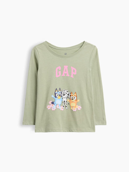 Yeşil Grafik Baskılı T-shirt