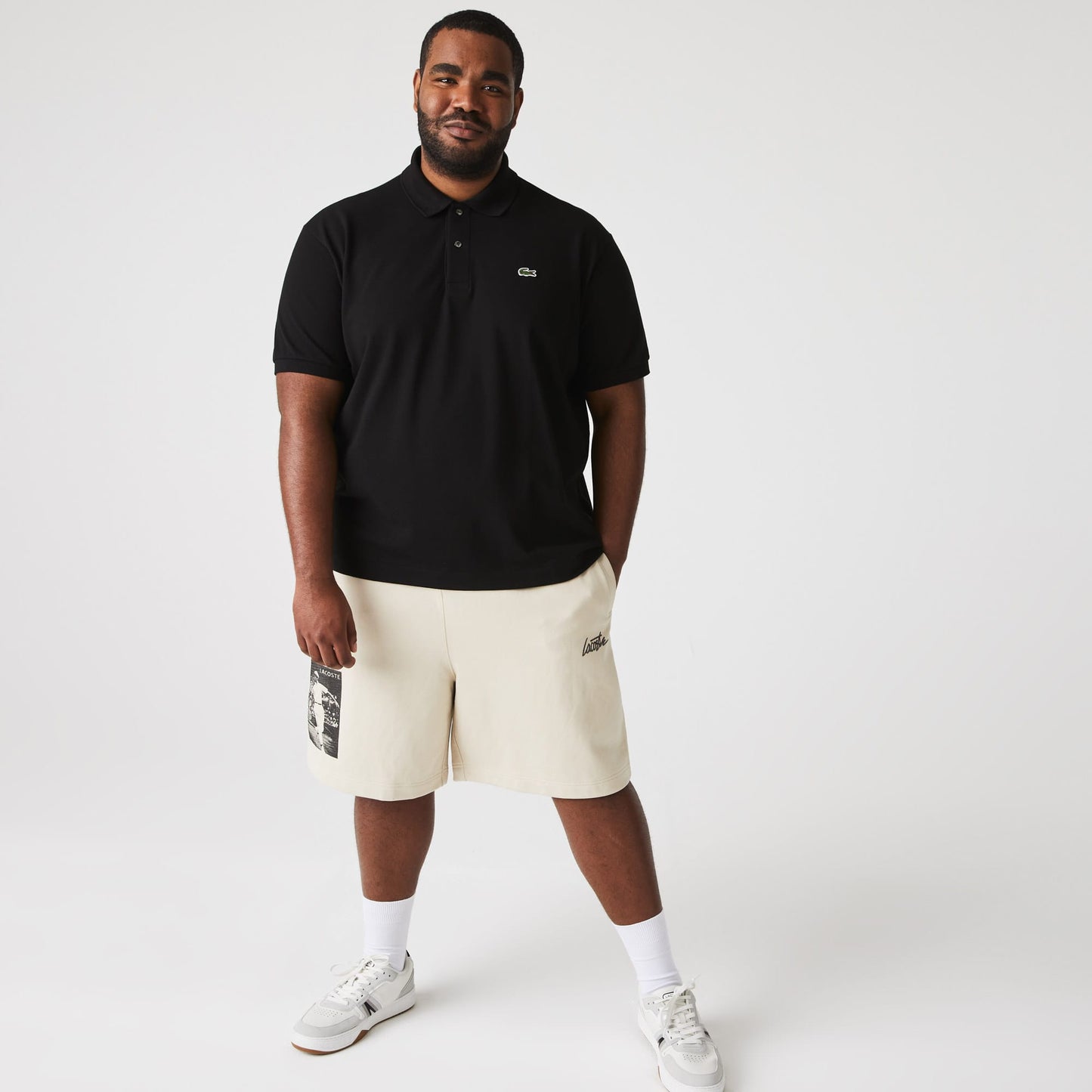 Lacoste L.12.12 Erkek Classic Fit Siyah Polo