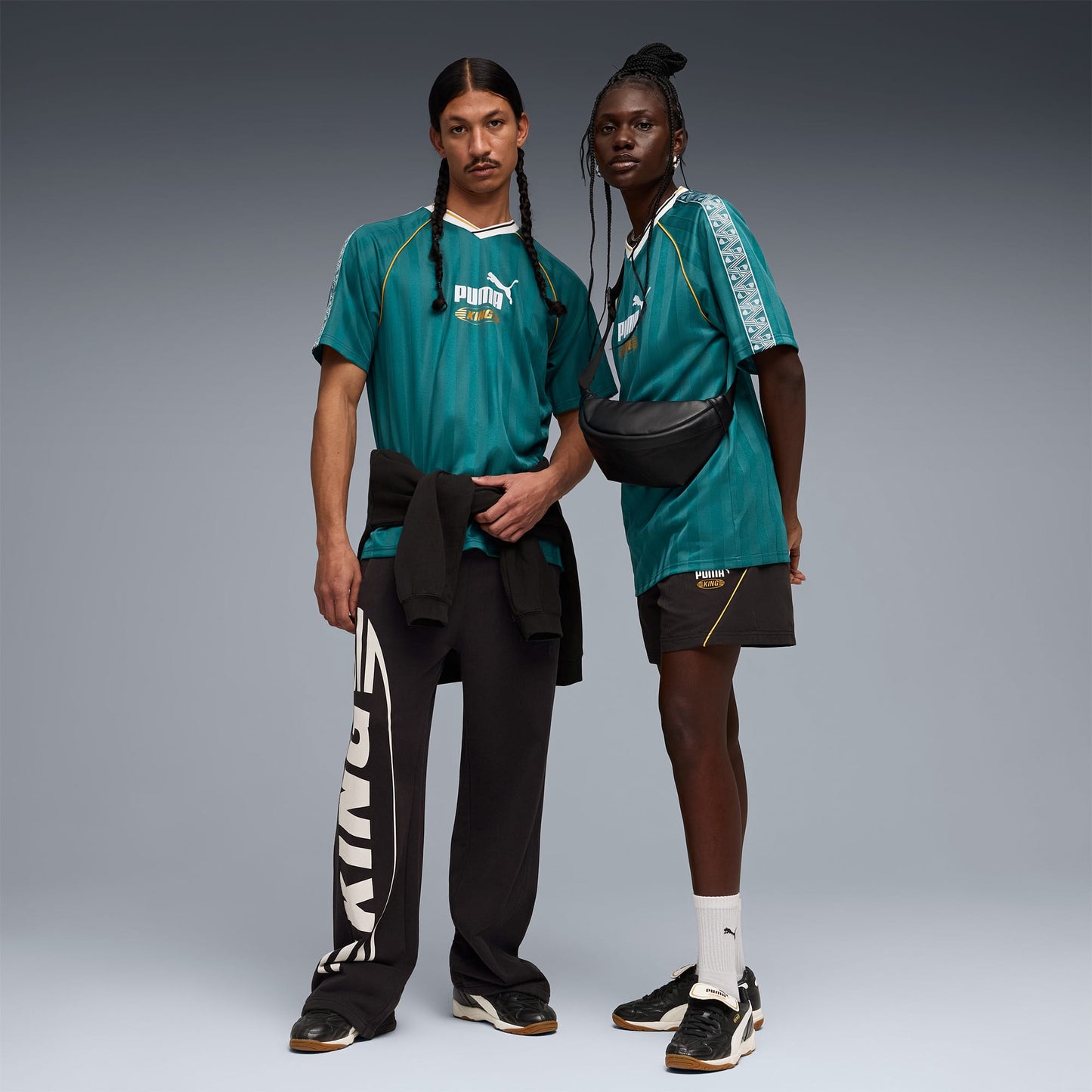 Puma King Relaxed Football Unisex Yeşil Forma