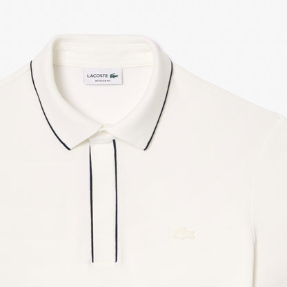 Lacoste Paris Erkek Regular Fit Organik Pamuk Beyaz Polo