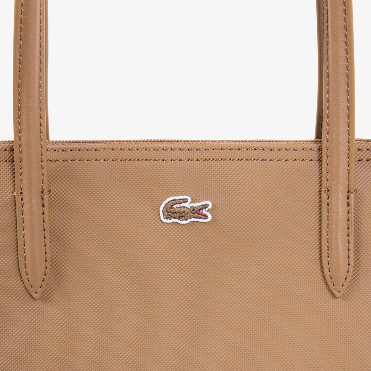 Lacoste Large L.12.12 Kadın Kahverengi Omuz Çantası