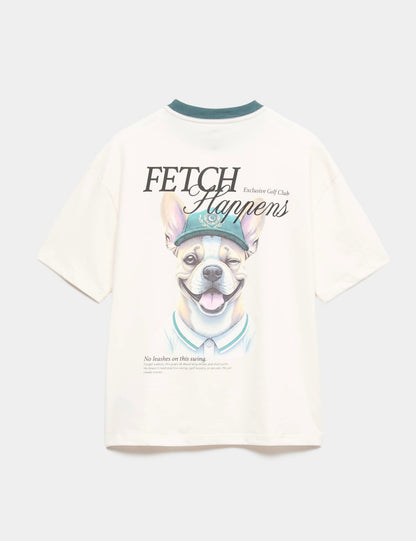 Köpek Baskılı Tişört