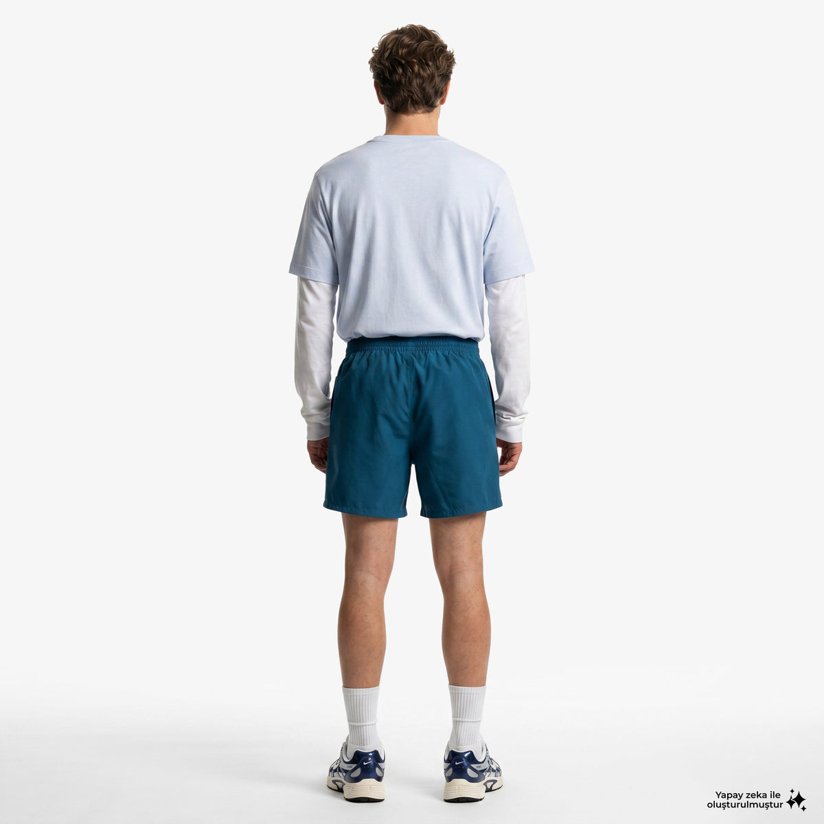 Nike Swim Breaker Solid Essential Erkek Yeşil Deniz Şortu