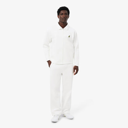 Lacoste X Novak Djokovic The Goat Erkek Beyaz Eşofman Altı