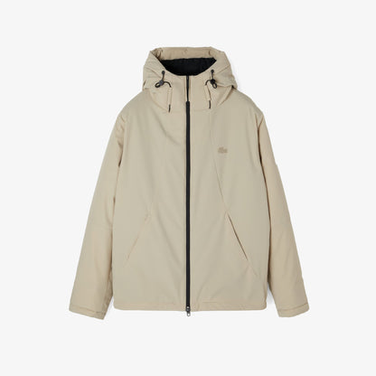 Lacoste Erkek Kapüşonlu Bej Mont