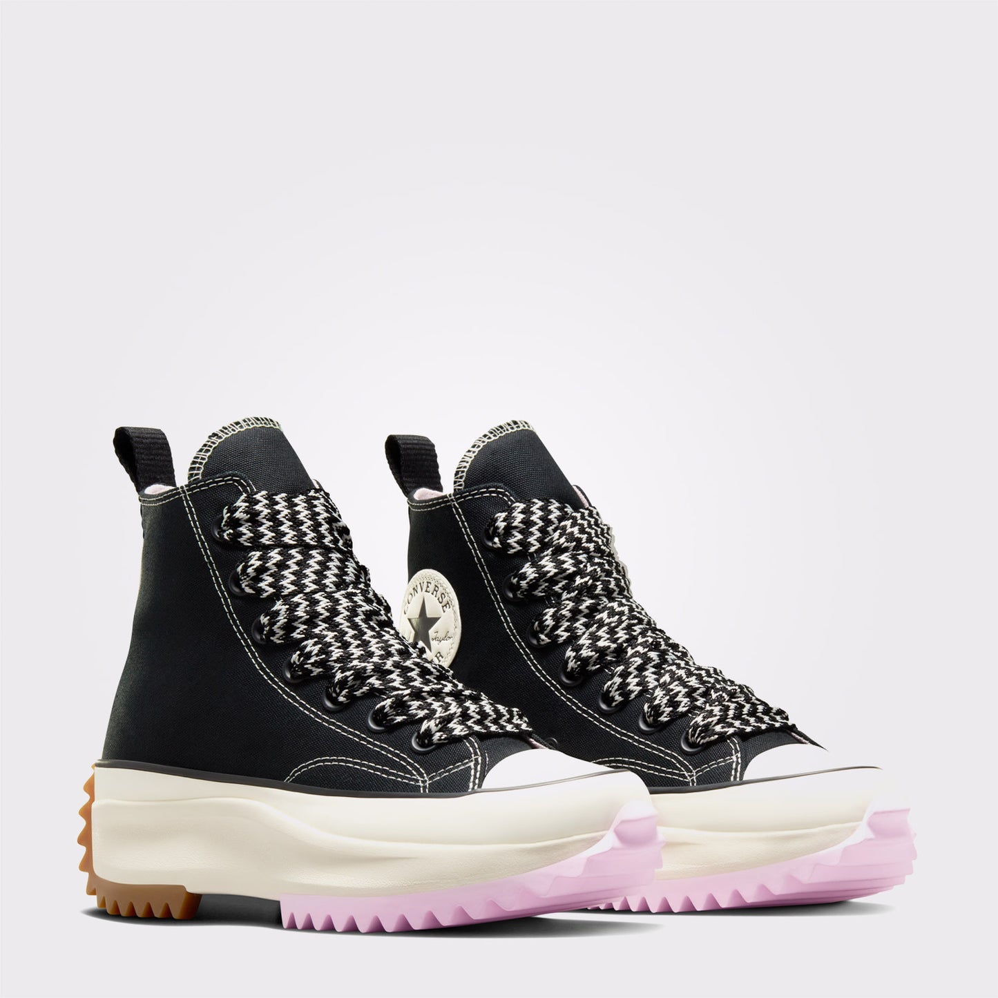 Converse Run Star Hike Unisex Siyah Platform Sneaker