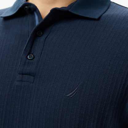 Nautica Erkek Lacivert Classic Fit Polo Yaka T-shirt