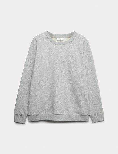 Pamuklu Sweatshirt