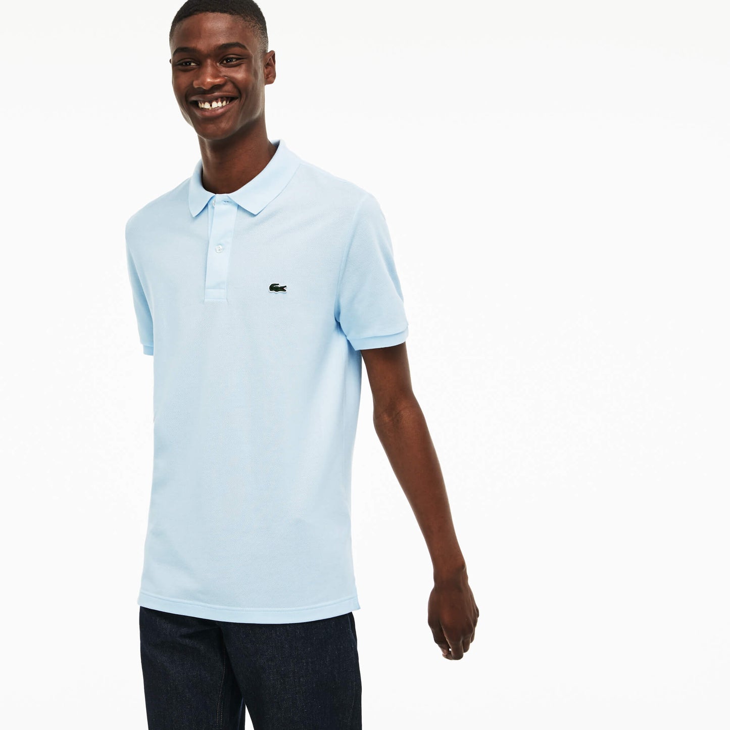 Lacoste L.12.12 Erkek Slim Fit Açık Mavi Polo