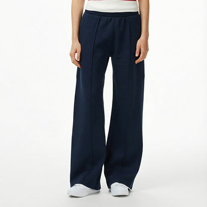 Tommy Hilfiger Script Straight Pique Kadın Lacivert Eşofman Altı