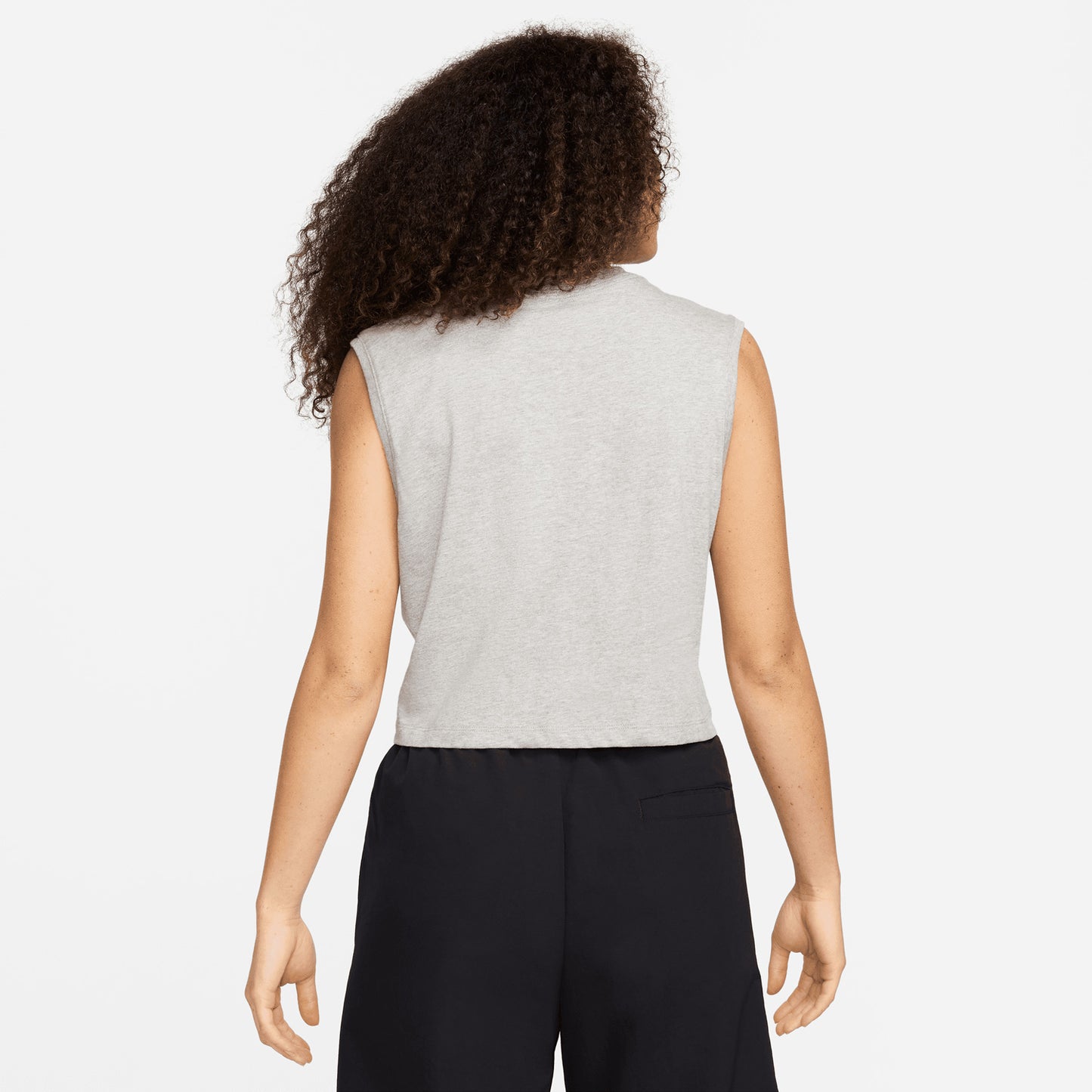 Nike Sportswear Club Kadın Gri T-shirt