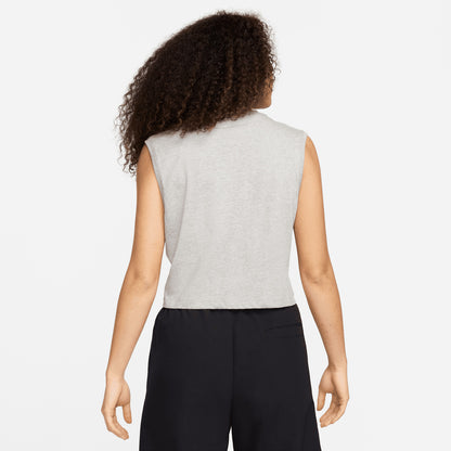 Nike Sportswear Club Kadın Gri T-shirt