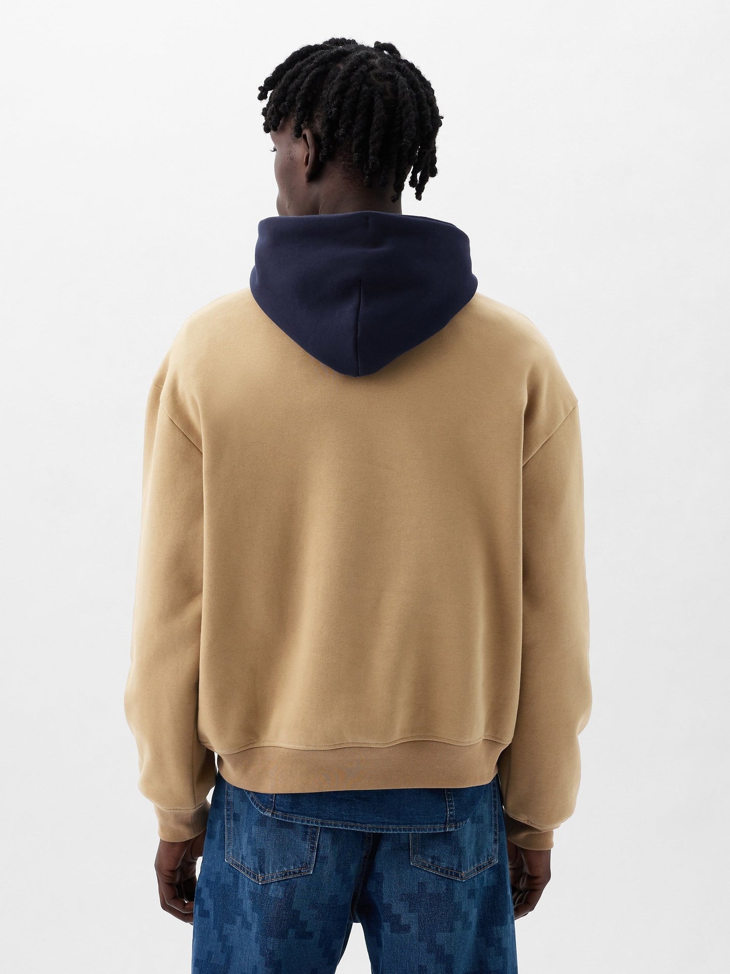 Kahverengi Gap X Dap Logo Colorblock Sweatshirt
