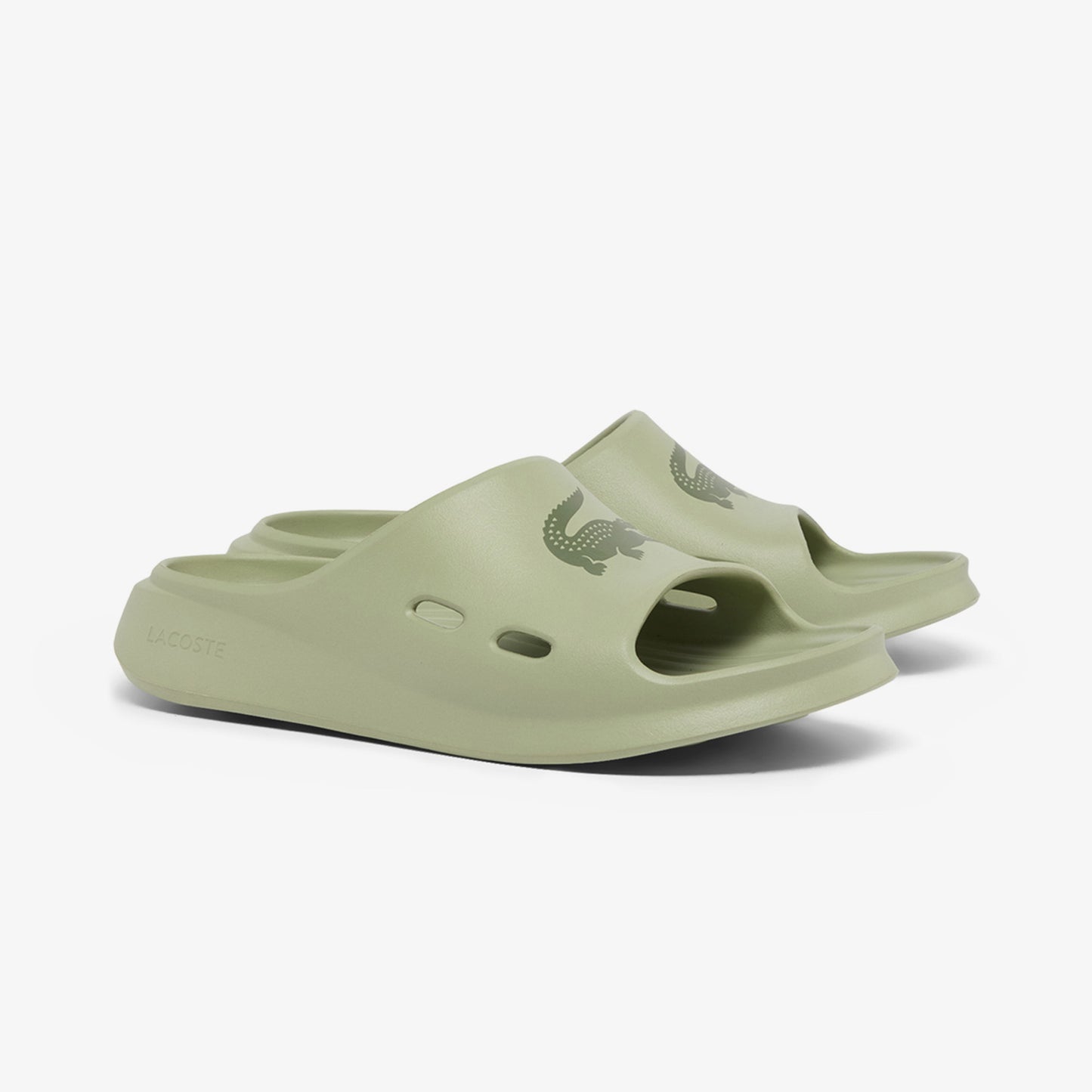 Lacoste Meduz Slide Erkek Haki Terlik