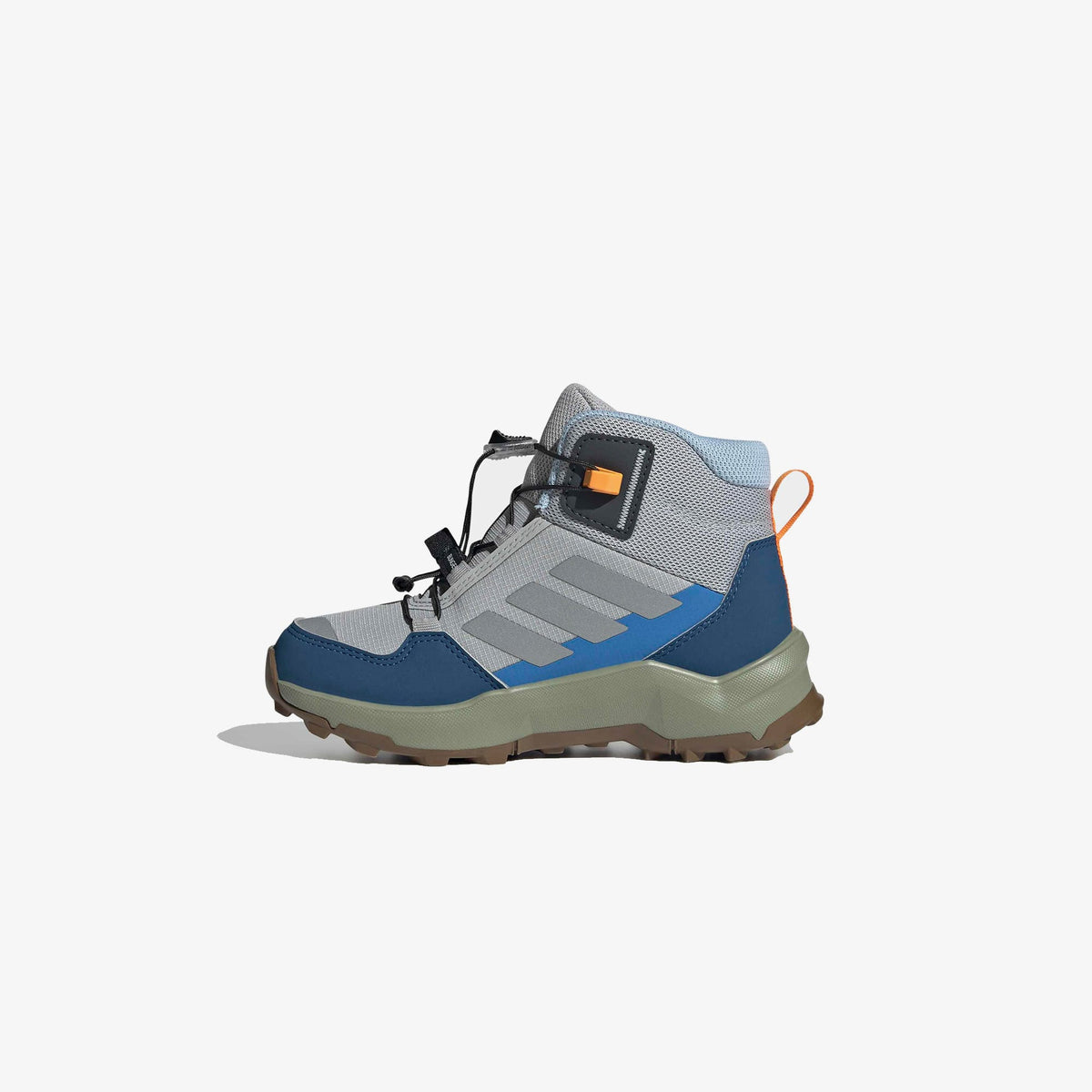 Adidas Terrex Ax4r Mid Sl Çocuk Gri Koşu Ayakkabısı