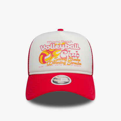 New Era Graphic 9forty A-frame Trucker Unisex Kırmızı Şapka