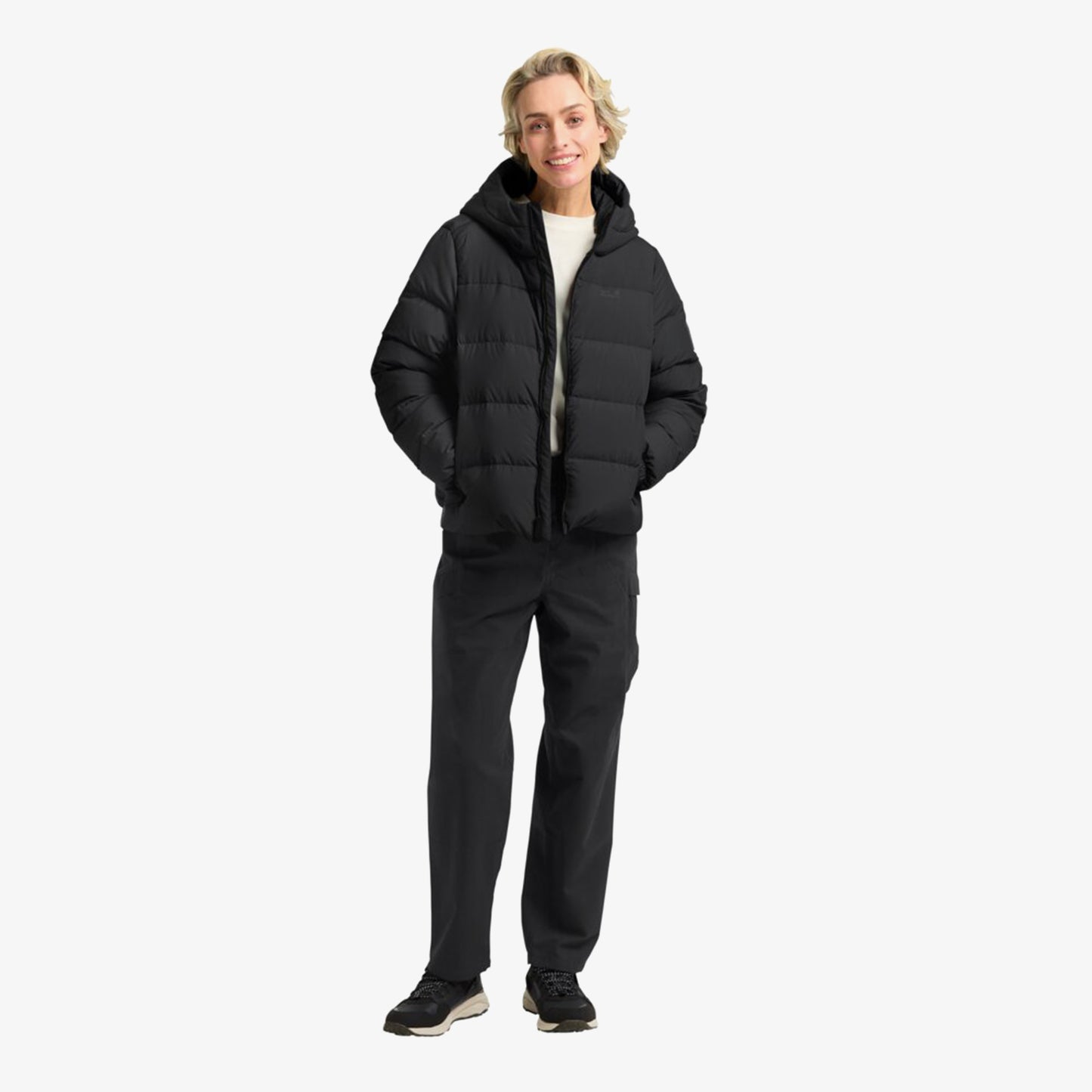 Jack Wolfskin Frozen Palace Kadın Siyah Ceket