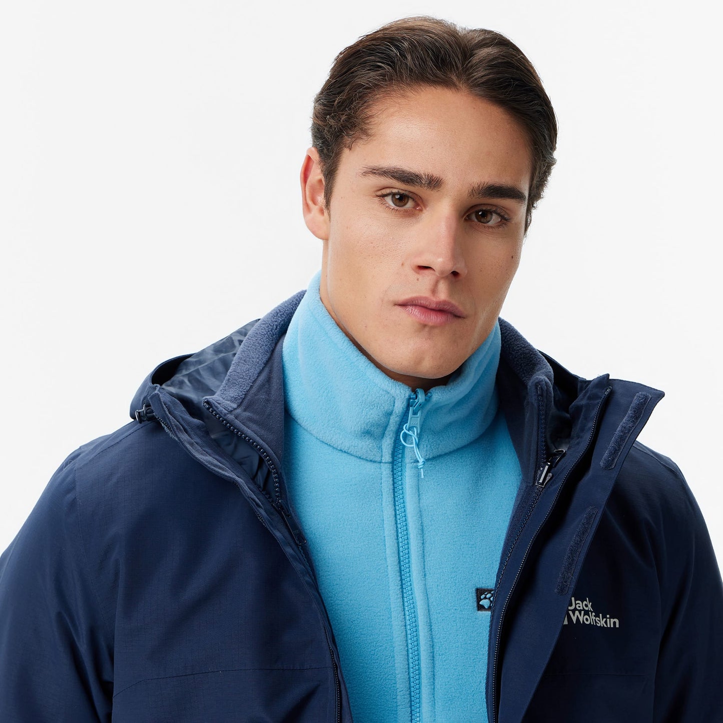 Jack Wolfskin Texapore 3in1 Erkek Lacivert Ceket