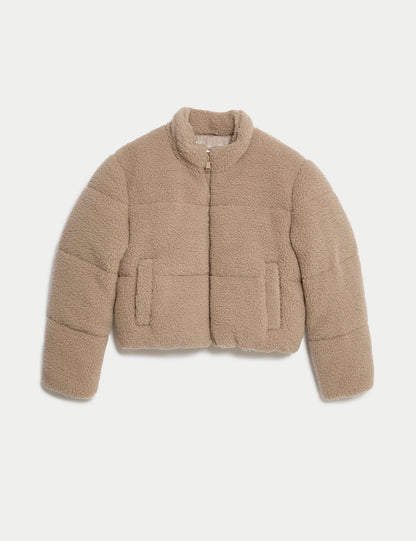 Puffer Şişme Borg Ceket