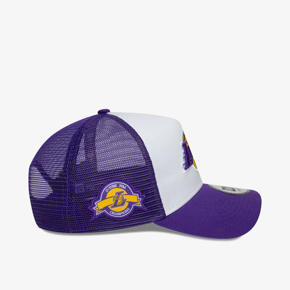 New Era Nba Side Patch Trucker Unisex Mor Şapka