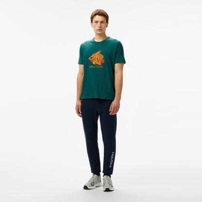 Nautica Erkek Yeşil Regular Fit T-shirt