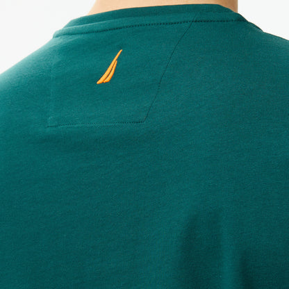 Nautica Erkek Yeşil Regular Fit T-shirt