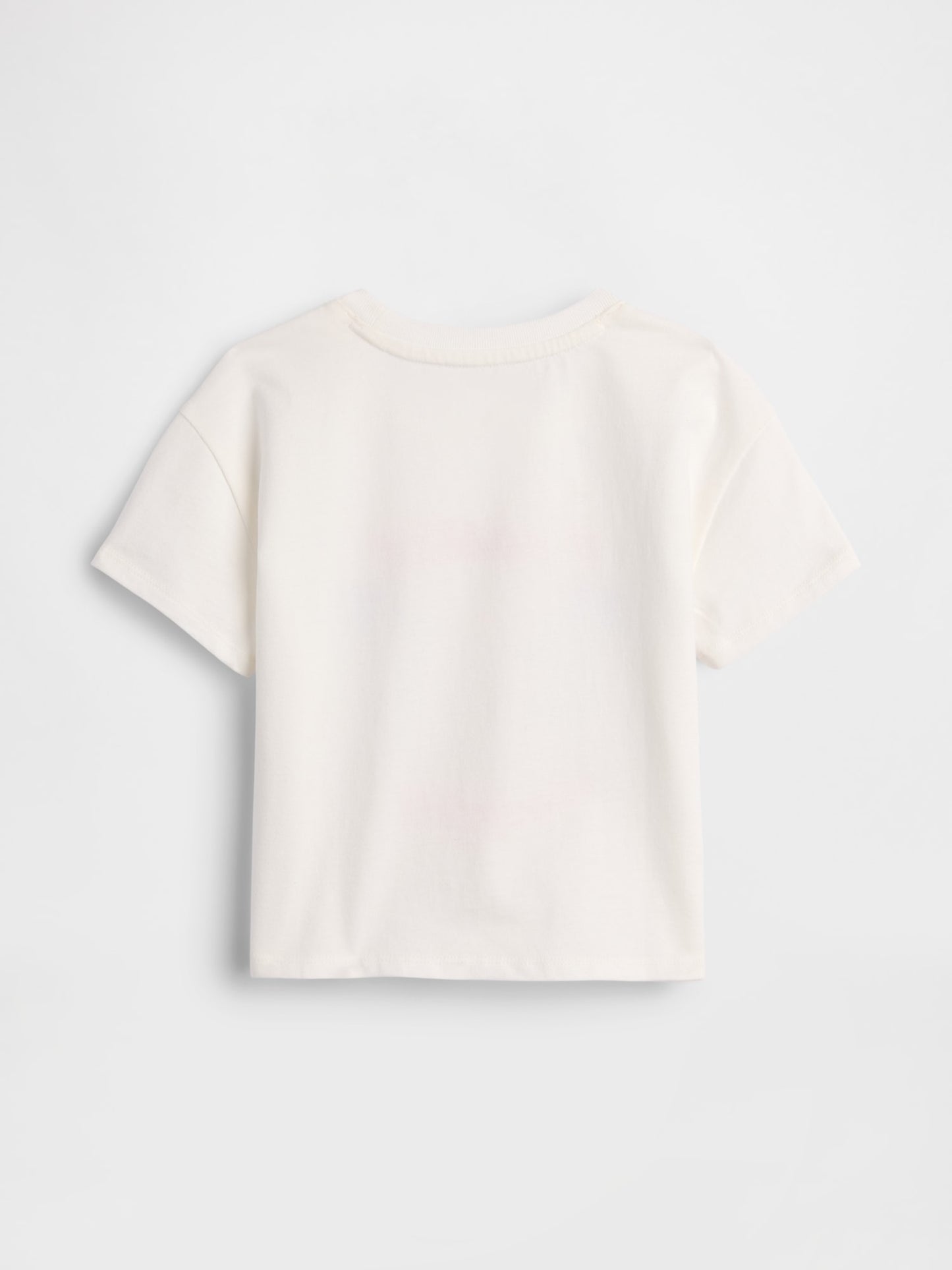 Beyaz Grafik Baskılı T-shirt