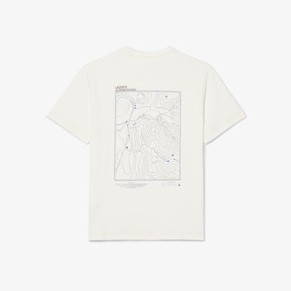 Lacoste Erkek Classic Fit Bisiklet Yaka Beyaz T-shirt