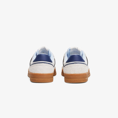 Tommy Hilfiger The Greenwich Mix Media Kadın Gri Spor Ayakkabı