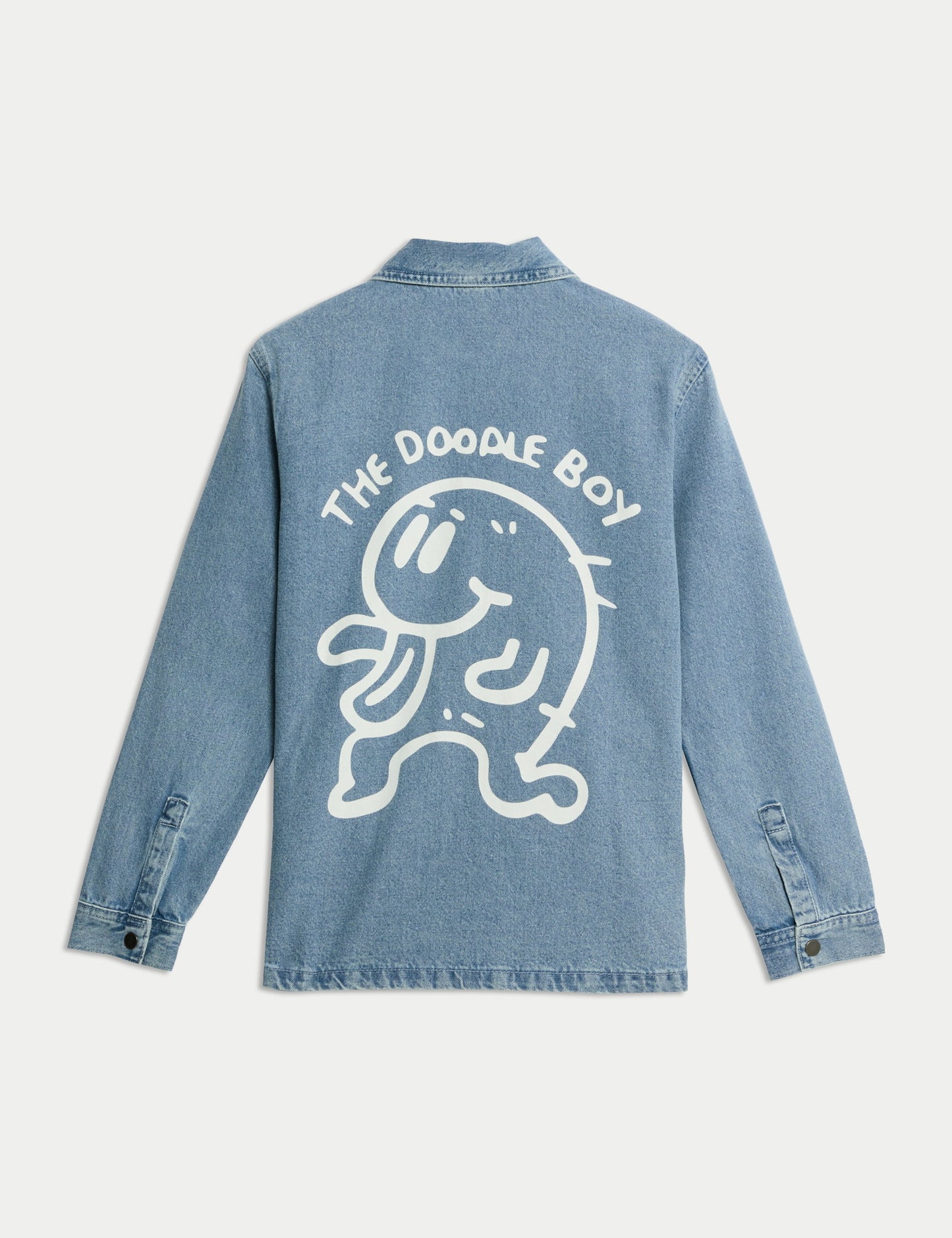 The Doodle Boy Graffiti Denim Ceket (2-16 Yaş)