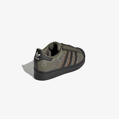 Adidas Superstar Led Lights Comfort Elastic Lace Çocuk Siyah Spor Ayakkabı