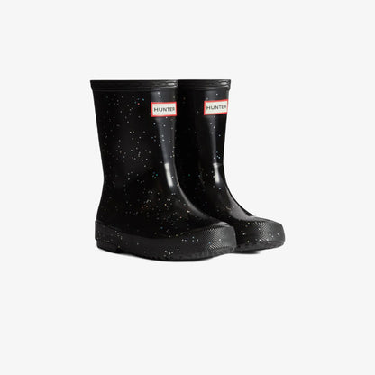 Hunter Originals Wellington Glitter Bebek Siyah Bot