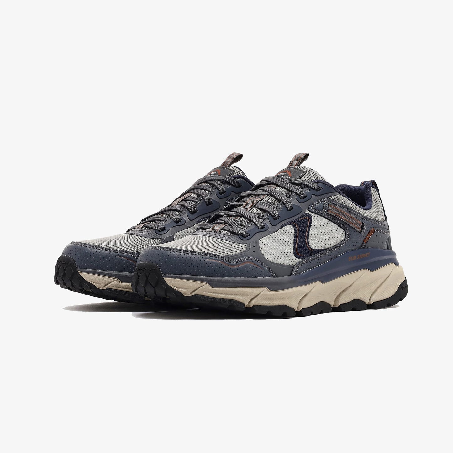 Skechers D'lux Journey Stylized Soul Erkek Gri Outdoor Ayakkabı