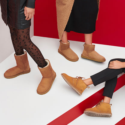 Ugg Classic Short Ii Chesnut Kadın Kahverengi Bot
