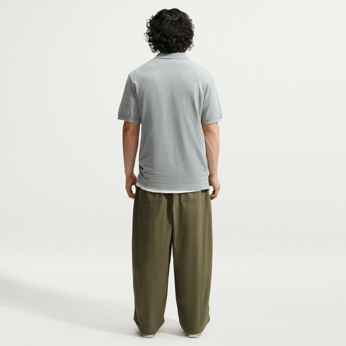 Nike Club Ss Pique Erkek Gri Polo