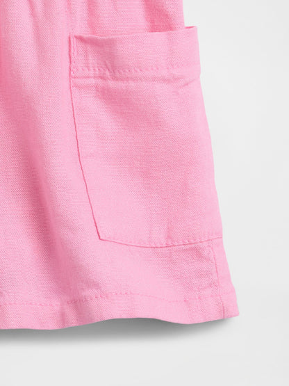 Pembe Pull-on Şort