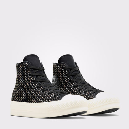 Converse Chuck Taylor All Star Lift Unisex Siyah Platform Sneaker