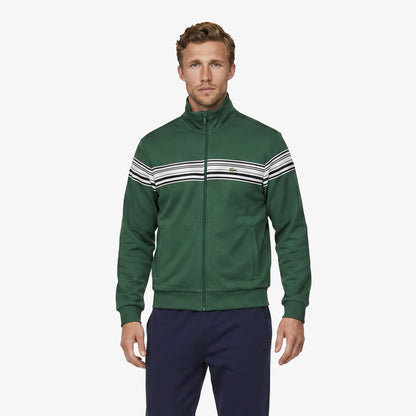 Lacoste Regular Fit Fermuarlı Erkek Yeşil Sweatshirt