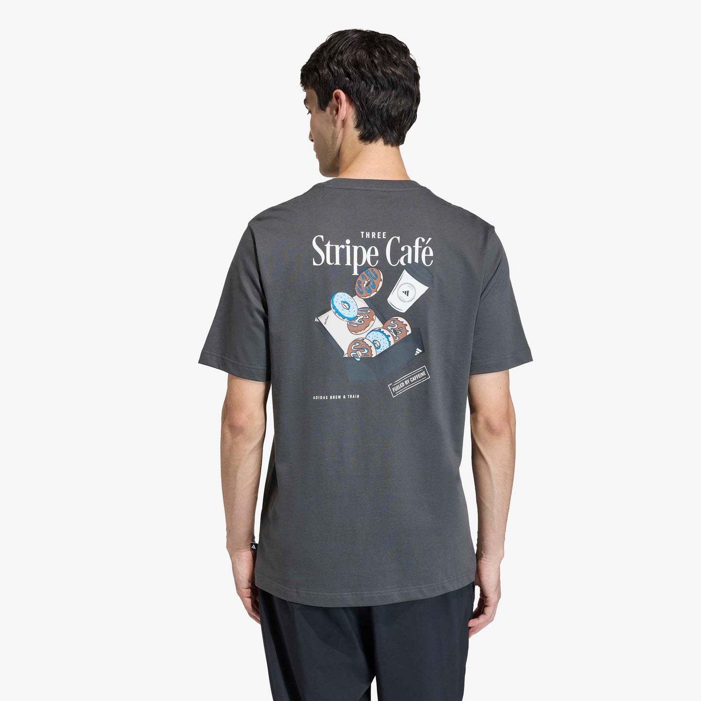 Adidas Donut Box Erkek Gri T-shirt