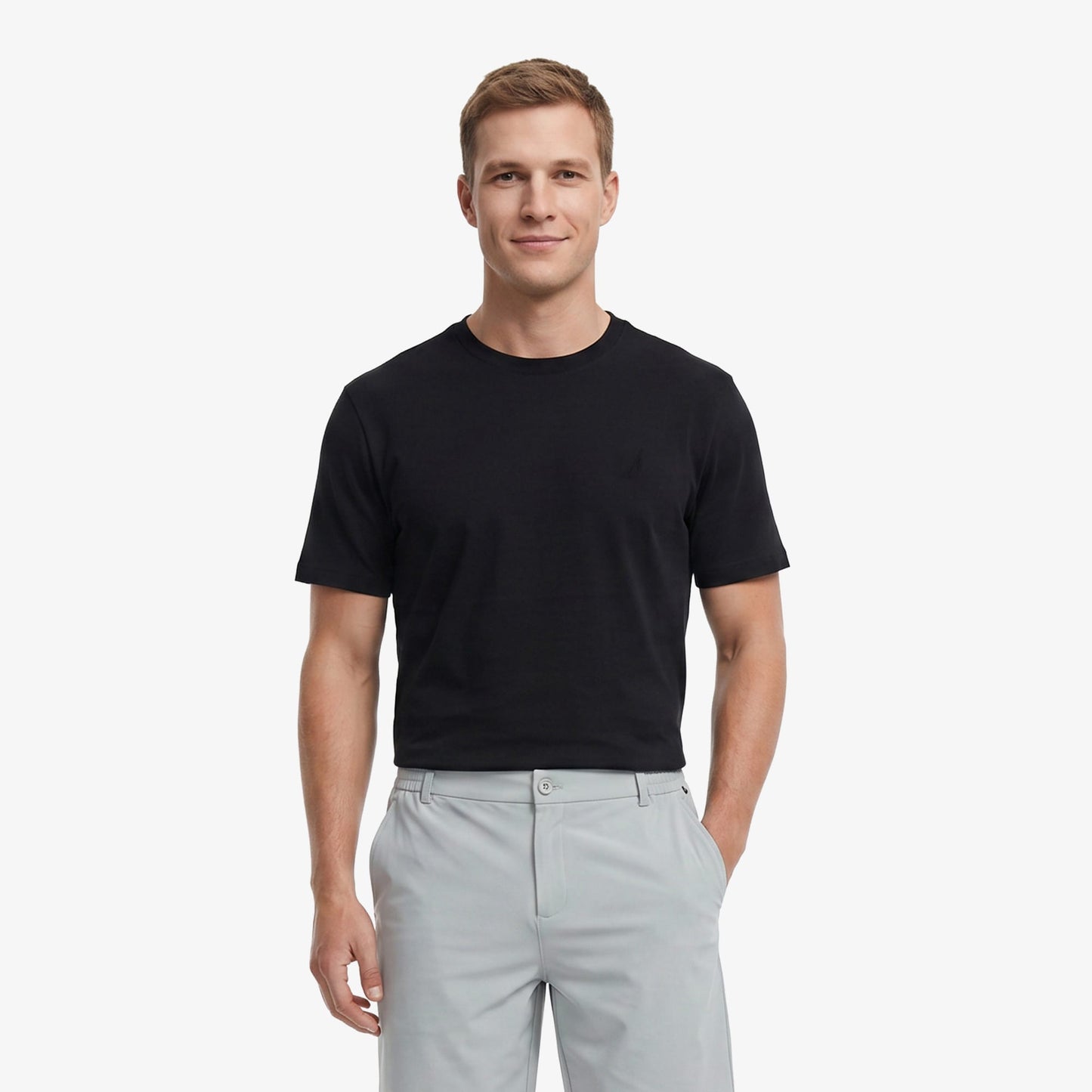Nautica Regular Fit Erkek Siyah T-shirt