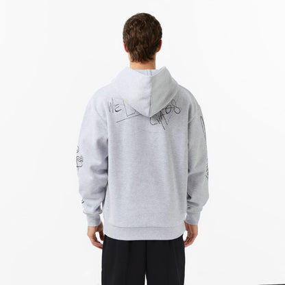 The Hundreds Live In Chaos Erkek Gri Sweatshirt