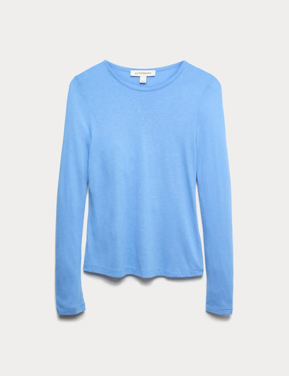 Ipekli Slim Fit Uzun Kollu Tişört