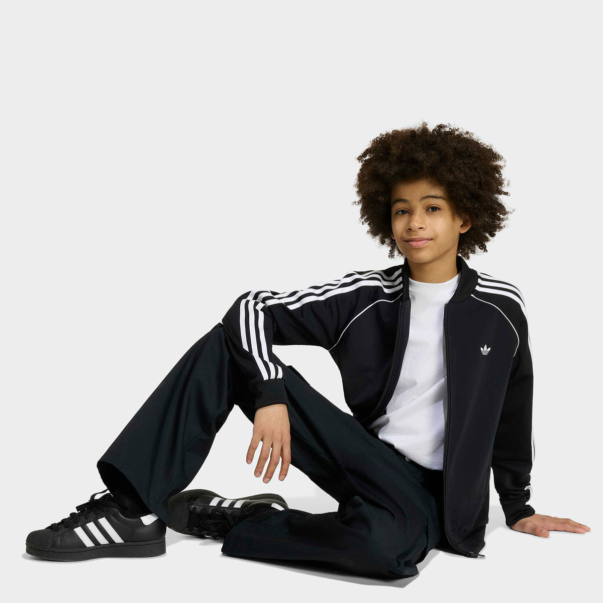 Adidas Os Cargo Pt Çocuk Siyah Eşofman Altı