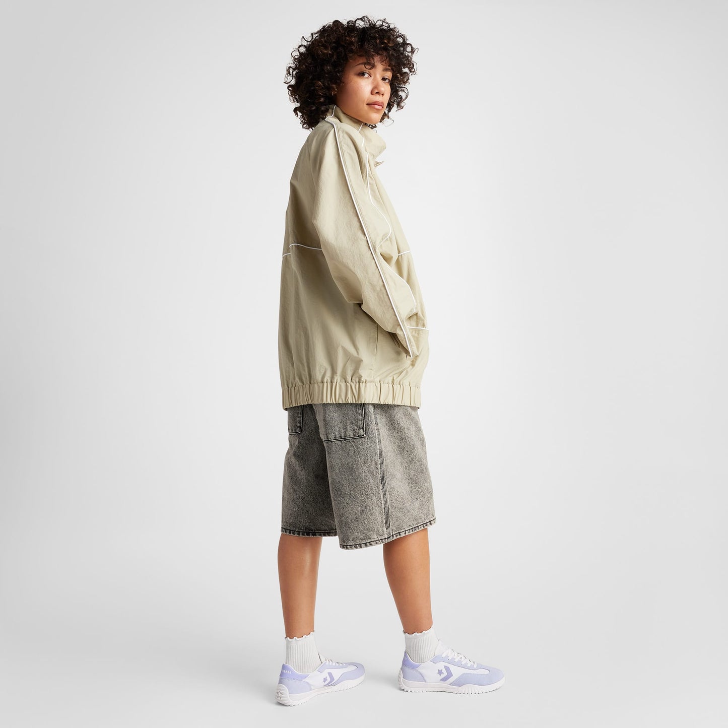 Converse Run Star Trainer Unisex Beyaz Deri Sneaker