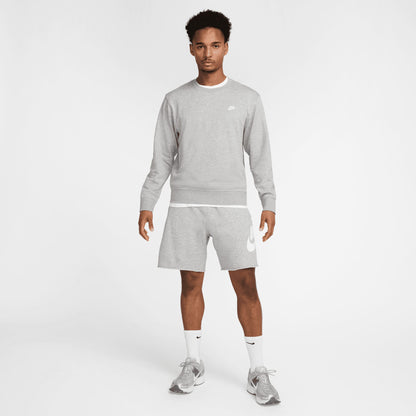 Nike Club Alumni Erkek Gri Şort