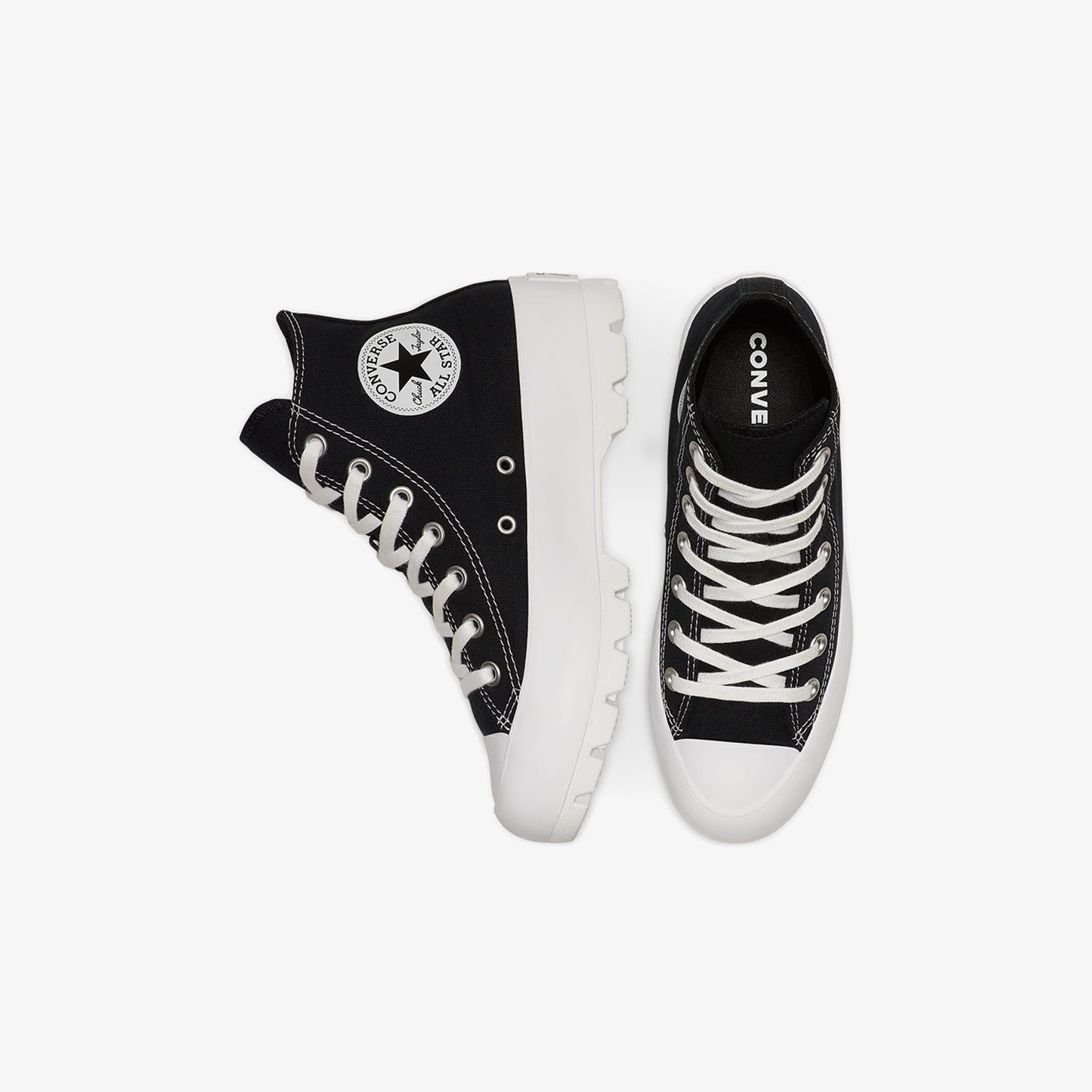 Converse Chuck Taylor All Star Lugged Hi Kadın Platform Siyah Sneaker