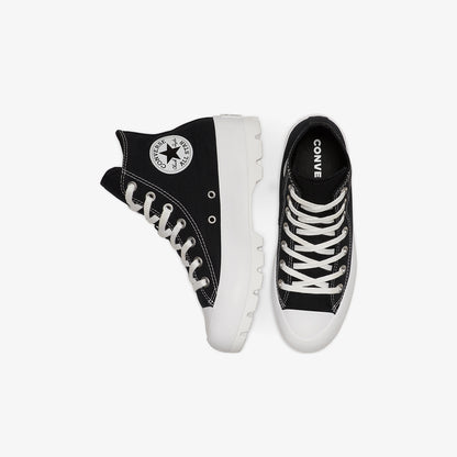 Converse Chuck Taylor All Star Lugged Hi Kadın Platform Siyah Sneaker