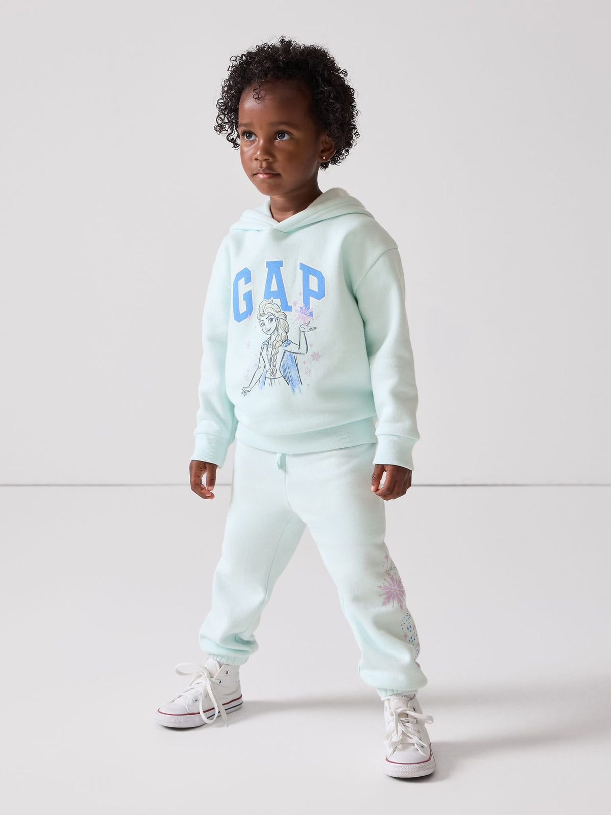 Açık Mavi Disney Frozen Sweatshirt