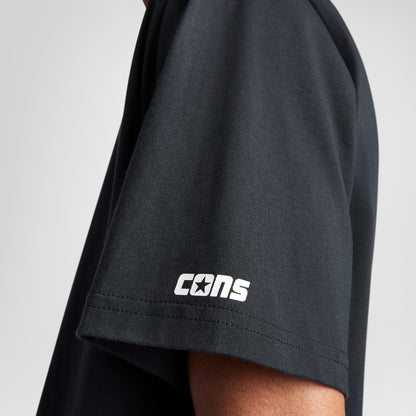 Converse Cons Logo Erkek Siyah T-shirt