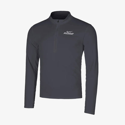 Nike Dri-fıt Pacer Flash Hz Erkek Gri T-shirt